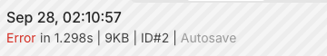N3 execution selected at 02:10:57 and marked Error